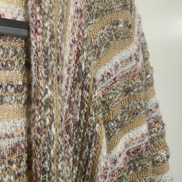 Knox Rose Women's Open Boho Hippie Cottage Core Cardigan Cozy Sweater - Size M - Picture 2 of 6